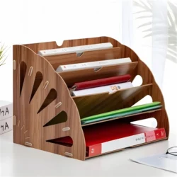 Fan Shaped Desk File Folder Organizer S0000432 file cdr and dxf pdf free vector download for Laser cut