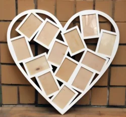 Heart photo frame S0000197 file cdr and dxf pdf free vector download for Laser cut