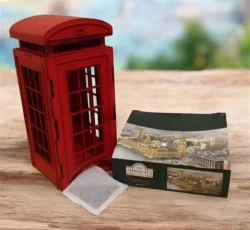 Phone booth tea bag dispenser S0001095 file cdr and dxf pdf free vector download for Laser cut