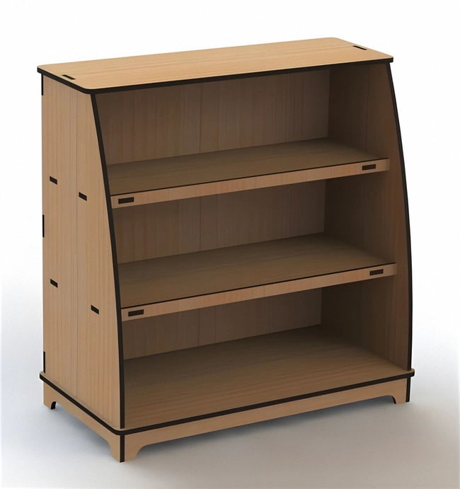 Plywood Storage Shelf Rack S0000164 file cdr and dxf pdf free vector download for Laser cut