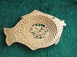 Wooden Multi Layer Goldfish Dish S0000253 file cdr and dxf pdf free vector download for Laser cut