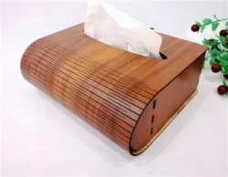 Wooden tissue box S0000545 file cdr and dxf pdf free vector download for Laser cut