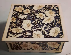 Scroll saw pattern keepsake box S0000152 file cdr and dxf pdf free vector download for Laser cut