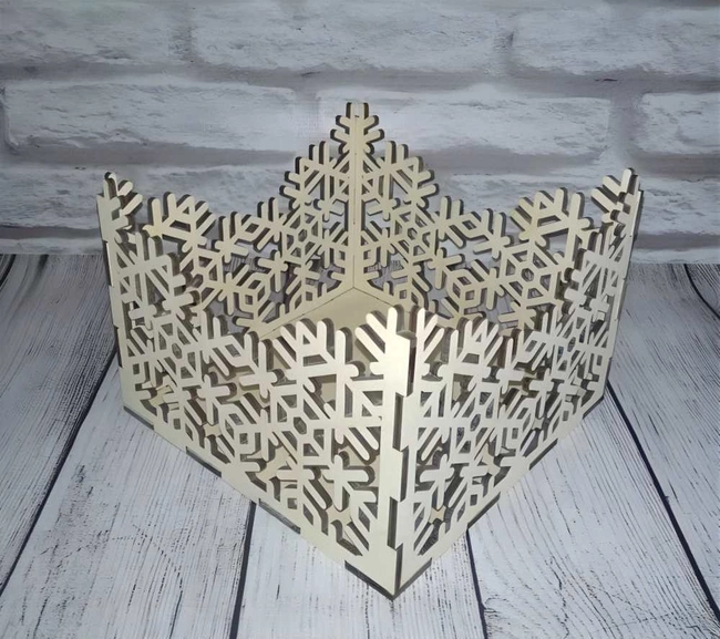 Christmas napkin holder S0001330 file cdr and dxf pdf free vector download for Laser cut