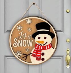 Winter door sign E0023509 file cdr and dxf pdf free vector download for Laser cut