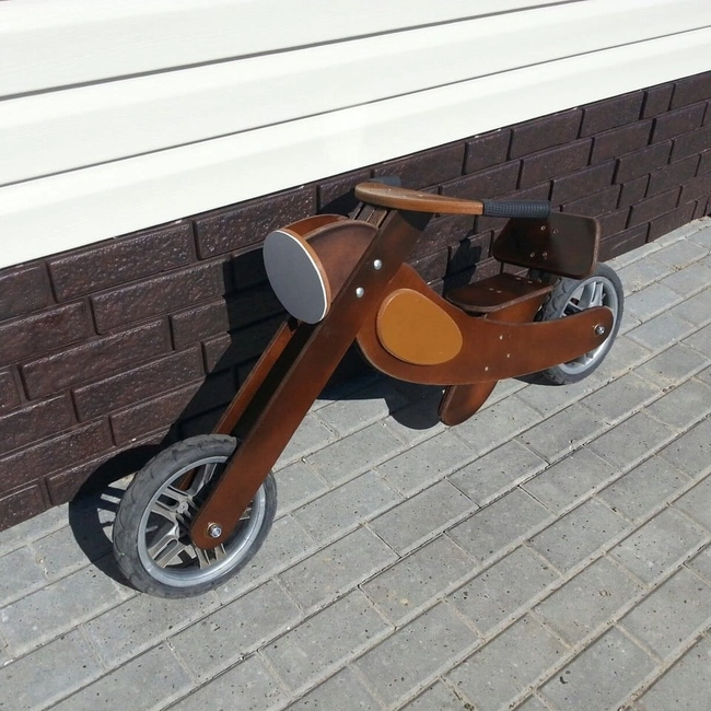 Wooden chopper balance bike S0001244 file cdr and dxf pdf free vector download for Laser cut