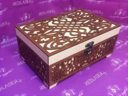 Wooden keepsake jewelry box S0001235 file cdr and dxf pdf free vector download for Laser cut